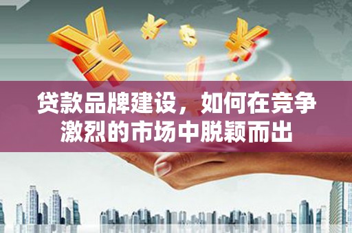 麻山贷款品牌建设，如何在竞争激烈的市场中脱颖而出