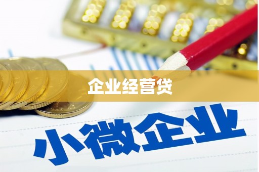 泾河企业经营贷