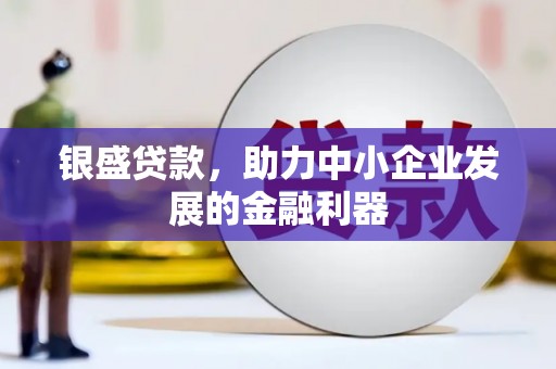 志丹银盛贷款，助力中小企业发展的金融利器