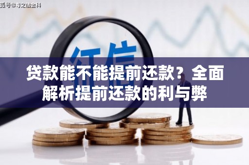 临渭贷款能不能提前还款？全面解析提前还款的利与弊