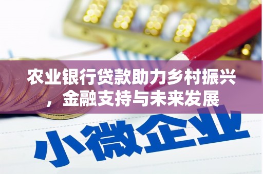 淄博农业银行贷款助力乡村振兴，金融支持与未来发展