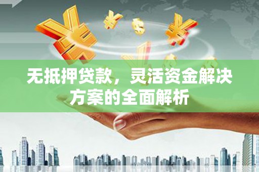 丰滨无抵押贷款，灵活资金解决方案的全面解析