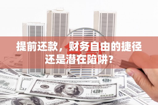 云浮提前还款，财务自由的捷径还是潜在陷阱？