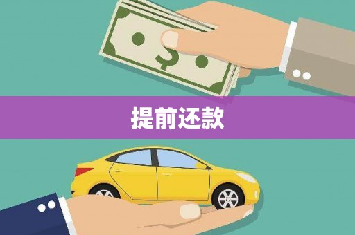 广水提前还款