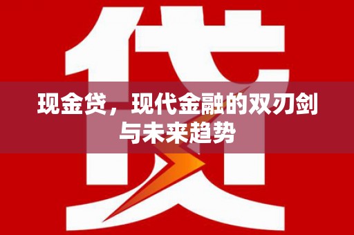 利辛现金贷，现代金融的双刃剑与未来趋势