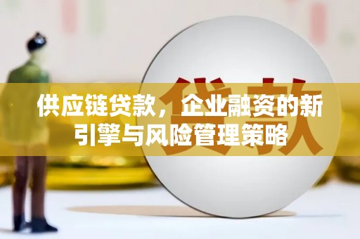 岚山供应链贷款，企业融资的新引擎与风险管理策略
