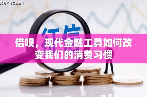 礼县借呗，现代金融工具如何改变我们的消费习惯