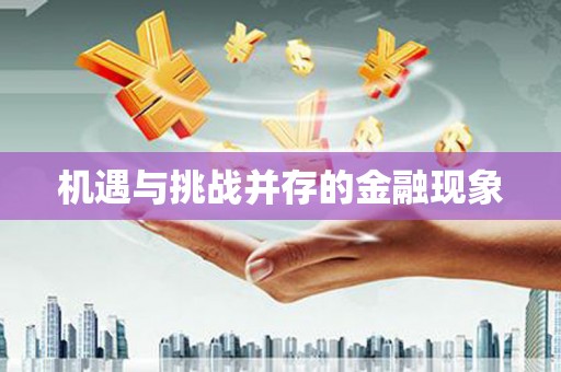 前锋机遇与挑战并存的金融现象